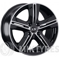 LS Wheels LS320 6.5x15 4x100 ET 40 Dia 60.1 (GMF)